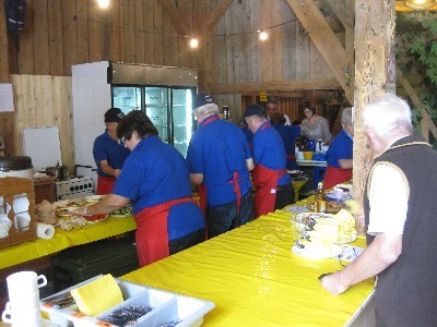 Schiiirehock 2012 – Ankunft beim Schiiirehock